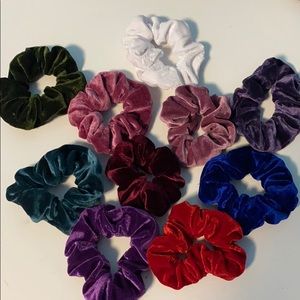 Velvet Scrunchies